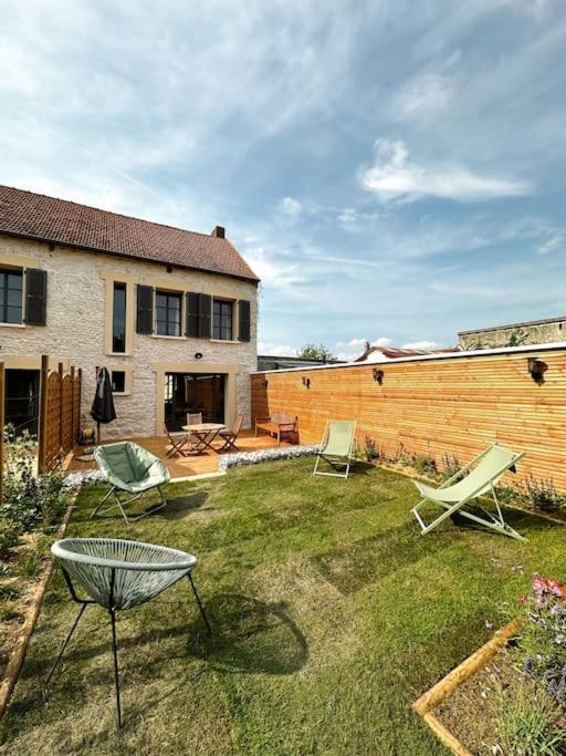 W27A - Splendide Appartement A 3' De Giverny Limetz Luaran gambar