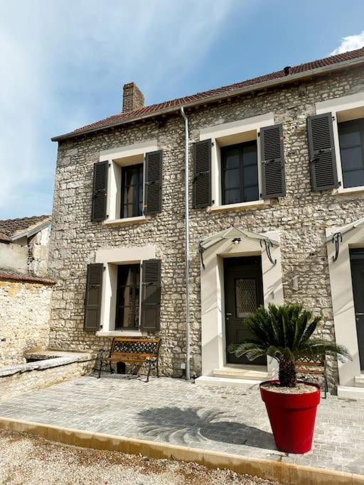 W27A - Splendide Appartement A 3' De Giverny Limetz Luaran gambar